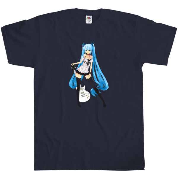 Men's T-Shirt Fruit of the loom - Hatsune Miku 4 - Mfest