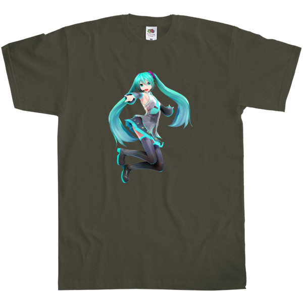 Men's T-Shirt Fruit of the loom - Hatsune Miku 5 - Mfest