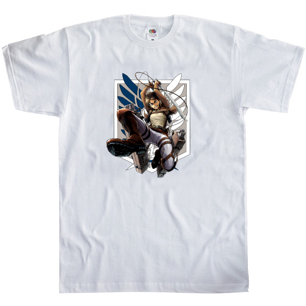 Men's T-Shirt Fruit of the loom - Attack On Titans (EREN) - Mfest