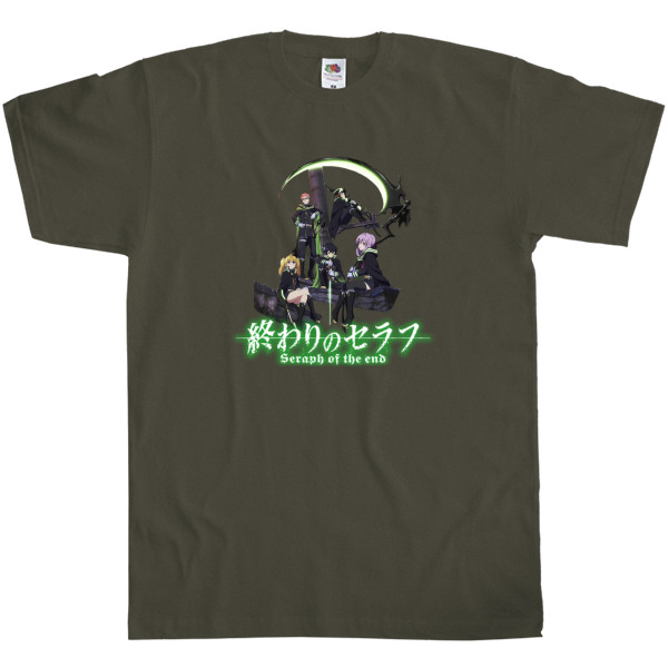 Men's T-Shirt Fruit of the loom - Owari no Seraph - Mfest