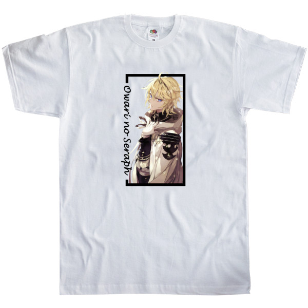 Men's T-Shirt Fruit of the loom - Owari no Seraph 4 - Mfest