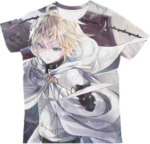 Man's T-shirt 3D - Owari no Seraph 5 - Mfest