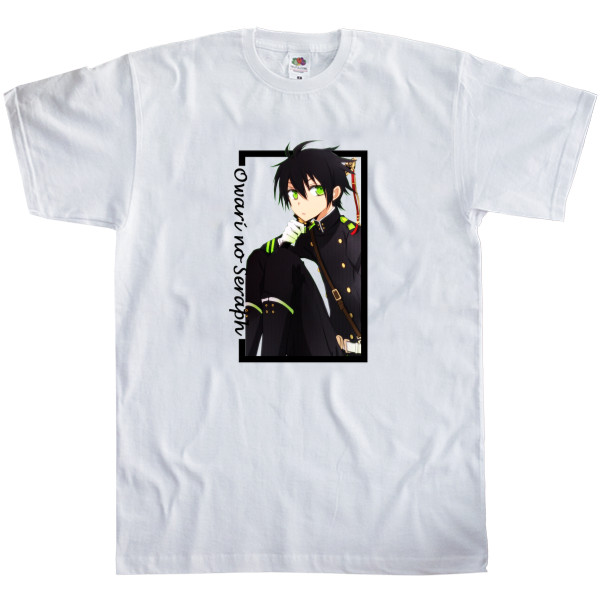 Men's T-Shirt Fruit of the loom - Owari no Seraph 6 - Mfest