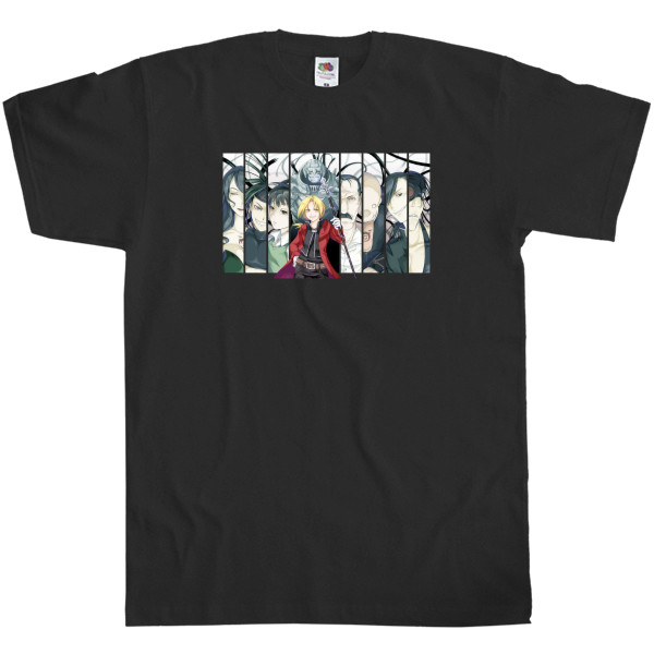 Men's T-Shirt Fruit of the loom - Fullmetal Alchemist 4 - Mfest