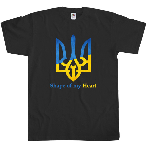 Shape of my heart, тризуб