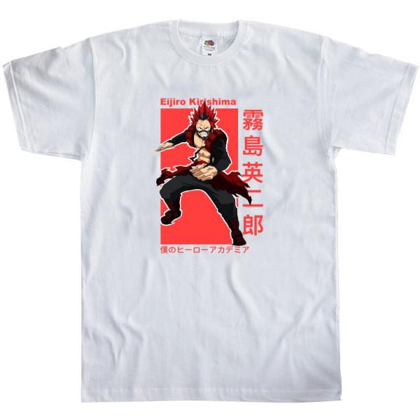 Men's T-Shirt Fruit of the loom - Eijiro Kirishima - Mfest