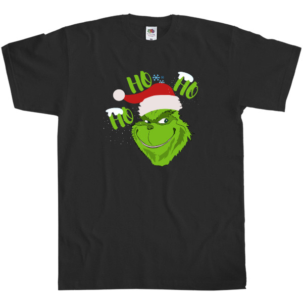 Men's T-Shirt Fruit of the loom - Grinch, Грінч - Mfest