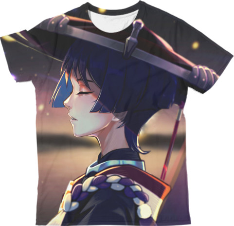 Man's T-shirt 3D - Genshin Impact Scaramouche - Mfest