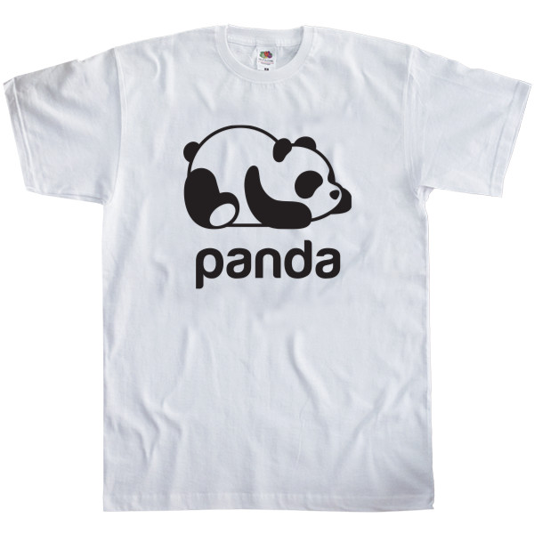 Men's T-Shirt Fruit of the loom - Panda 2 - Mfest