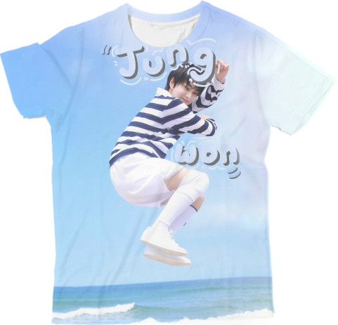 Man's T-shirt 3D - Jungwon enhypen 2 - Mfest