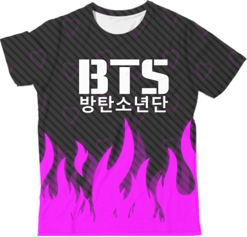 Man's T-shirt 3D - Bts (3) - Mfest