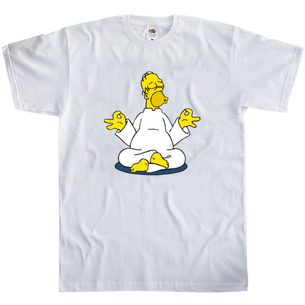 Men's T-Shirt Fruit of the loom - Homer Simpson 3 - Mfest