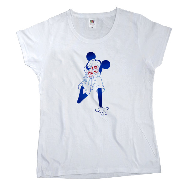 Women's T-shirt Fruit of the loom - Bad mickey mouse 2 - Mfest