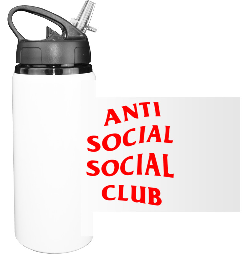 Anti social social club 01 red