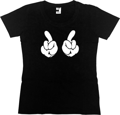 Women's Premium T-Shirt - Bad mickey mouse 3 - Mfest