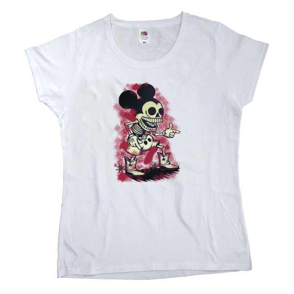 Women's T-shirt Fruit of the loom - Bad mickey mouse 7 - Mfest