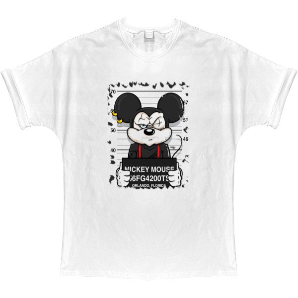 T-shirt Oversize - Bad mickey mouse 8 - Mfest