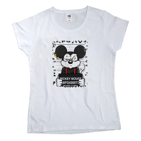 Women's T-shirt Fruit of the loom - Bad mickey mouse 8 - Mfest