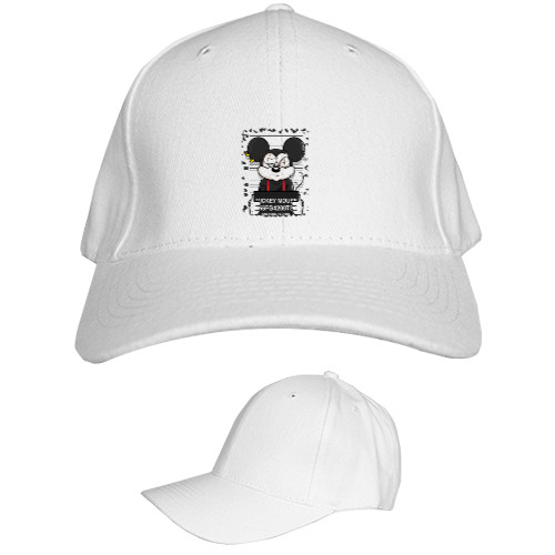 Kids' Baseball Cap 6-panel - Bad mickey mouse 8 - Mfest