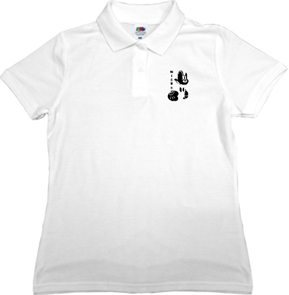 Women's Polo Shirt Fruit of the loom - Bad mickey mouse 12 - Mfest