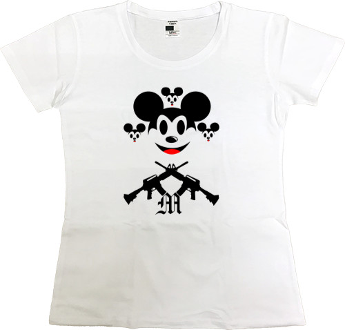 Women's Premium T-Shirt - Bad mickey mouse 13 - Mfest