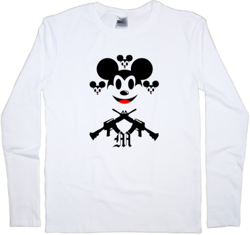 Kids' Longsleeve Shirt - Bad mickey mouse 13 - Mfest