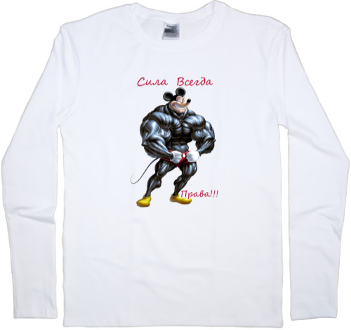 Men's Longsleeve Shirt - Bad mickey mouse 15 - Mfest