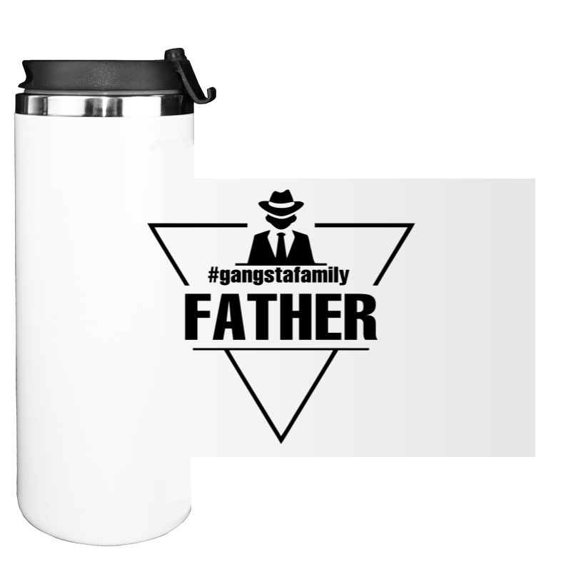 Water Bottle on Tumbler - Gangstafamily 1 - Mfest