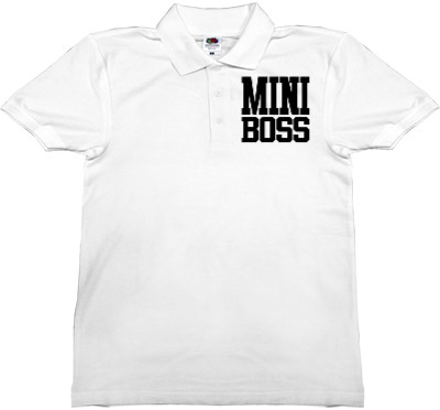 Man's Polo Shirt Fruit of the loom - Boss family 3 - Mfest