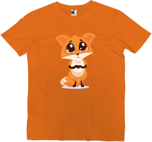 Kids' Premium T-Shirt - Сute little fox - Mfest