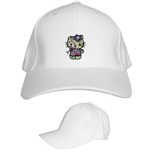 Kids' Baseball Cap 6-panel - Zombie Hello Kitty - Mfest