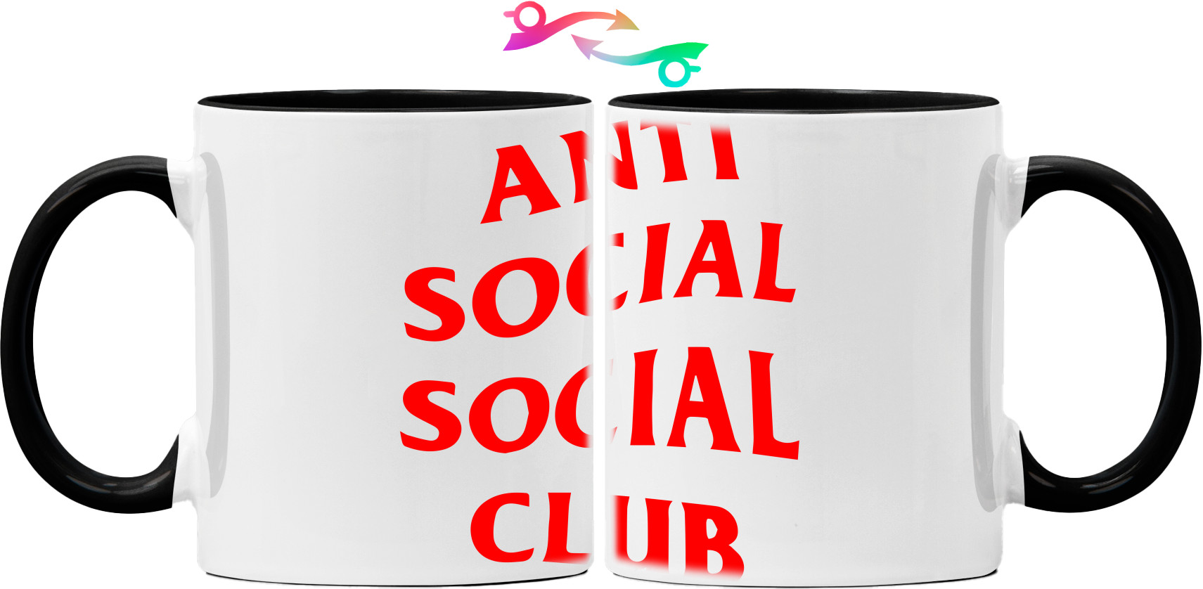 Anti social social club 01 red