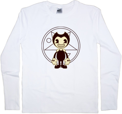 Kids' Longsleeve Shirt - Bendy And The Ink Machine 6 - Mfest