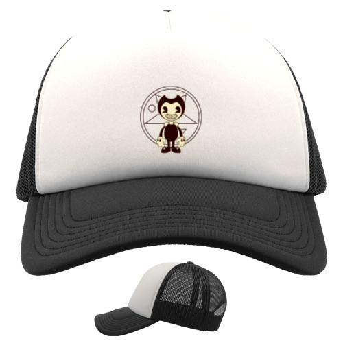 Kids' Trucker Cap - Bendy And The Ink Machine 6 - Mfest