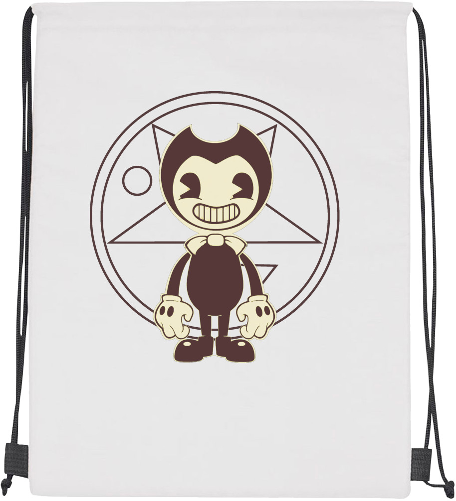 Drawstring Bag - Bendy And The Ink Machine 6 - Mfest