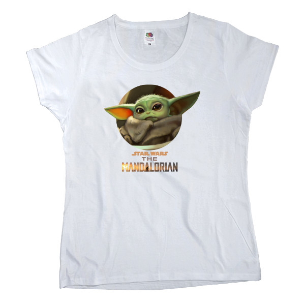 Women's T-shirt Fruit of the loom - BABY YODA - Mfest