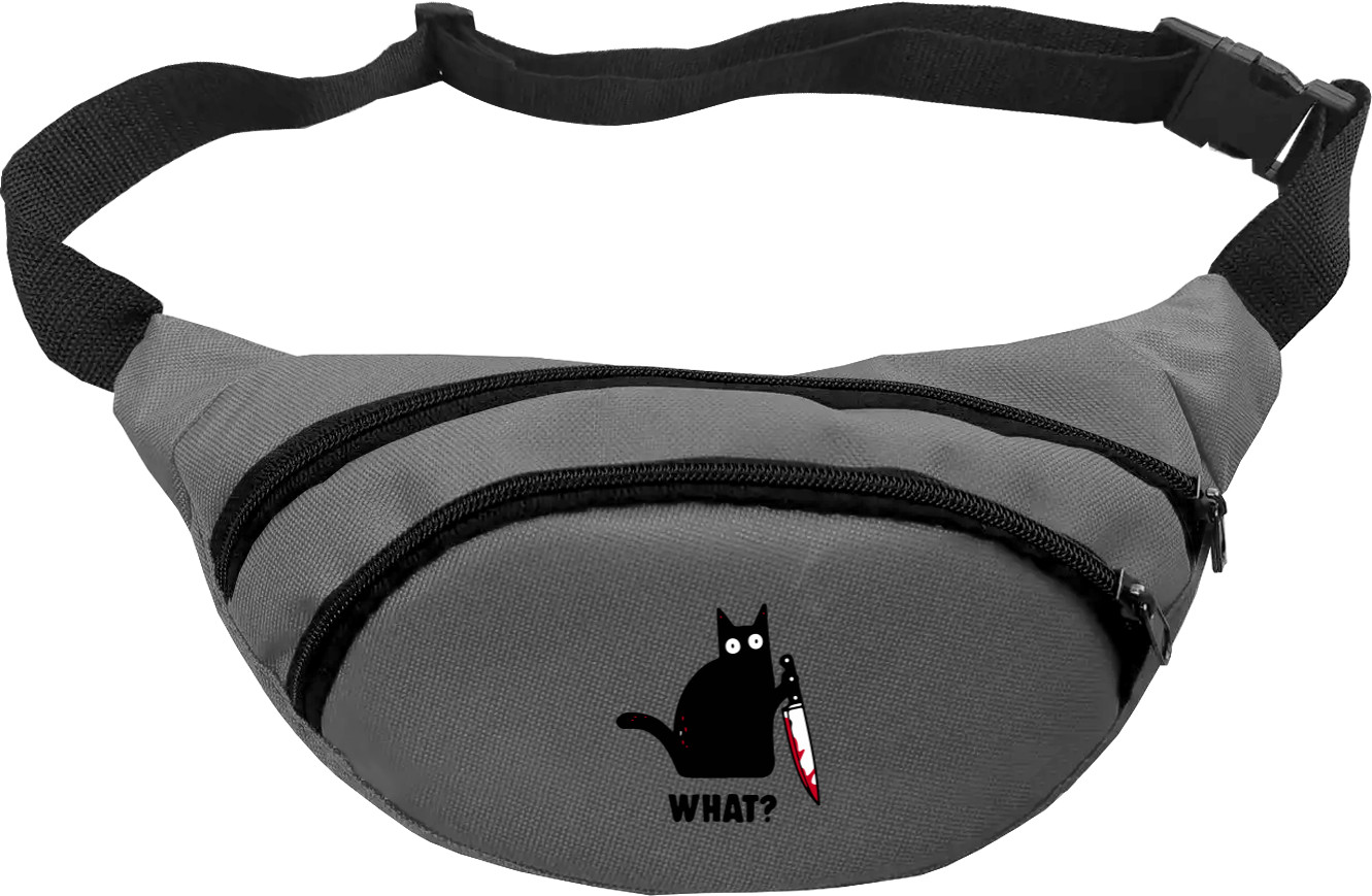 Fanny Pack - CAT WHAT (MEME) - Mfest