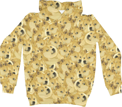 Unisex Hoodie 3D - Doge - Mfest