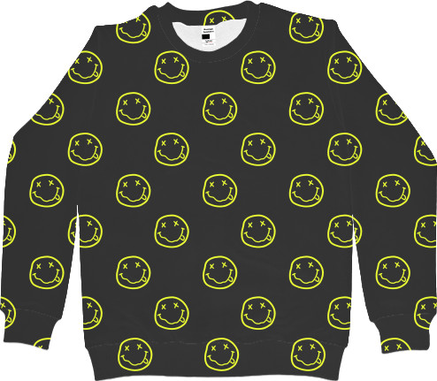 Men's Sweatshirt 3D - NIRVANA (14) - Mfest