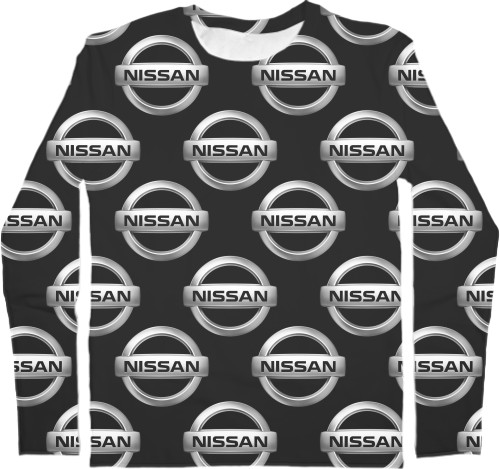 Men's Longsleeve Shirt 3D - NISSAN (4) - Mfest