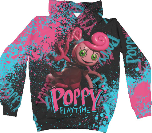 Kids' Hoodie 3D - Poppy Playtime (Mommy) 2 - Mfest