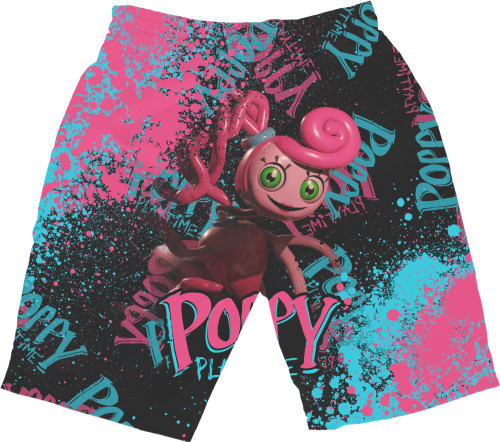 Men's Shorts 3D - Poppy Playtime (Mommy) 2 - Mfest