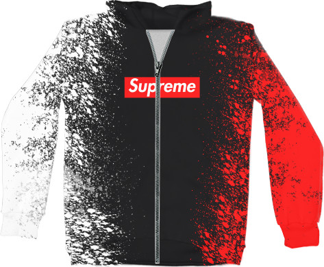 Supreme (Red and white paint)