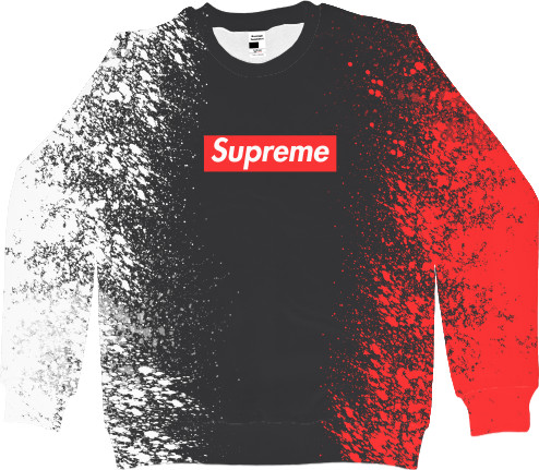 Supreme (Red and white paint)