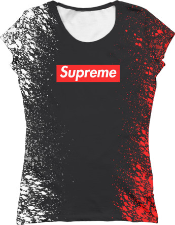 Supreme (Red and white paint)