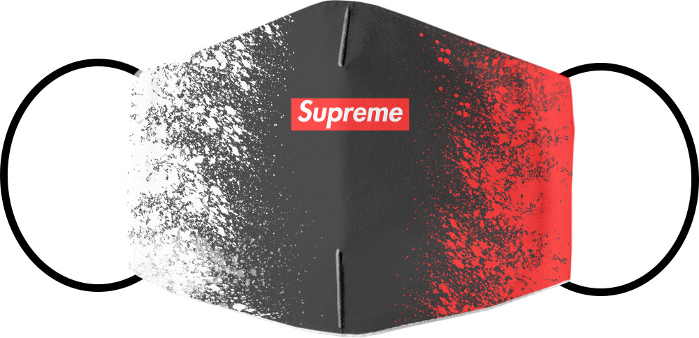 Supreme (Red and white paint)