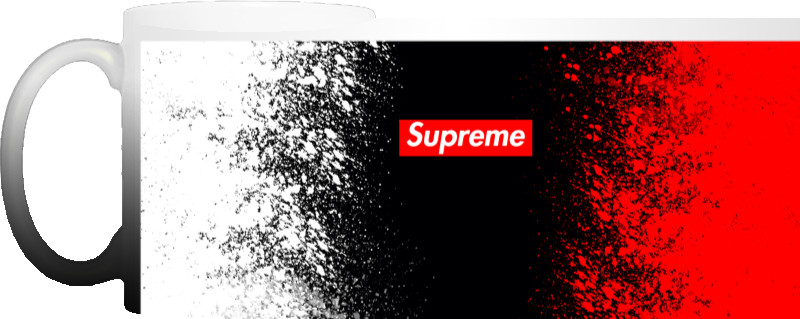 Supreme (Red and white paint)