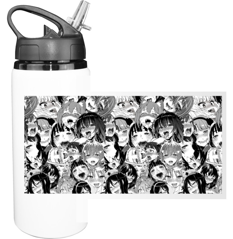 Sport Water Bottle - Ахегао - Mfest