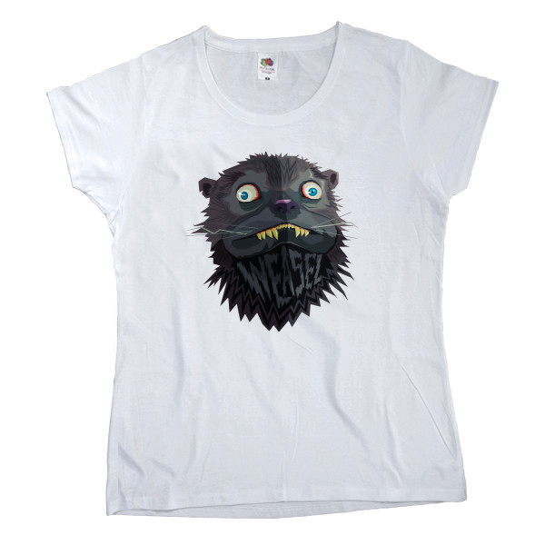 Women's T-shirt Fruit of the loom - Weasel (Отряд самоубийц: Миссия навылет) - Mfest