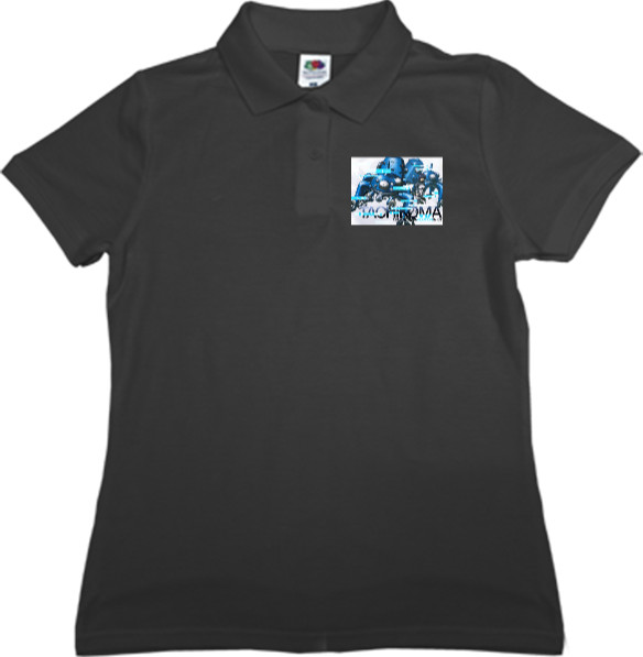 Women's Polo Shirt Fruit of the loom - Ghost in the Shell 4 - Mfest